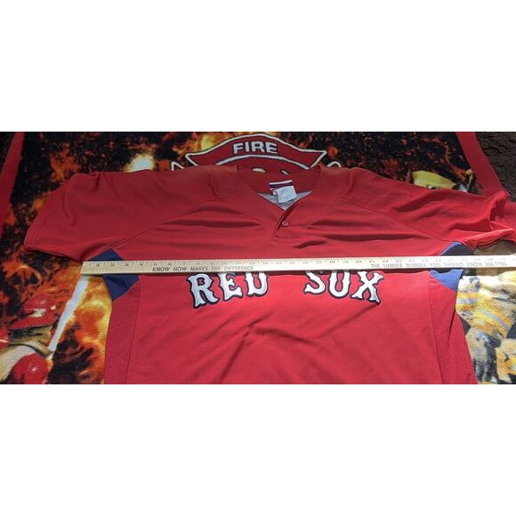 Majestic Jersey MLB | Boston Red Sox Large No Player On Back Sun Damage - Picture 6 of 11